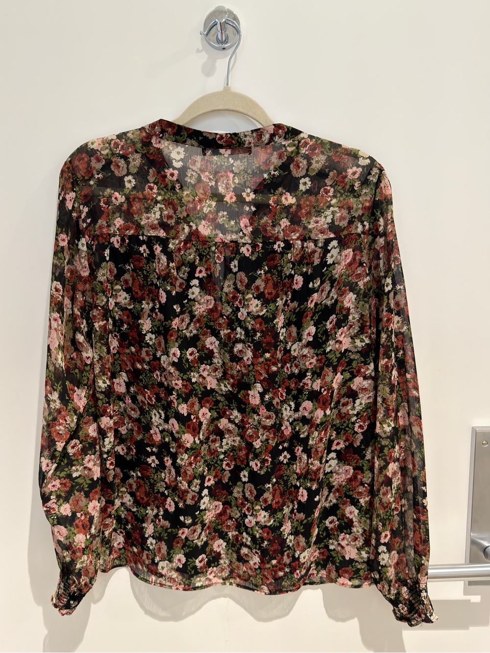 Mango Romantic Floral Blouse - Picture 4 of 7